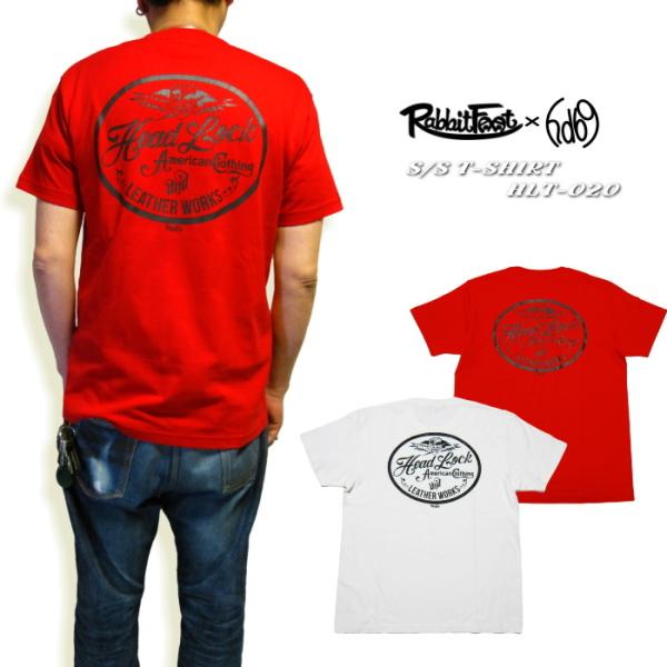 Rabbit Foot×HEAD LOCK Tシャツ "HD69 Sign"  HLT-020 メン...