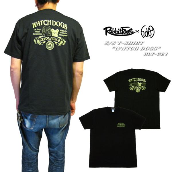 Rabbit Foot×HEAD LOCK Tシャツ "Watch Dogs" ウォッチドッグ HL...