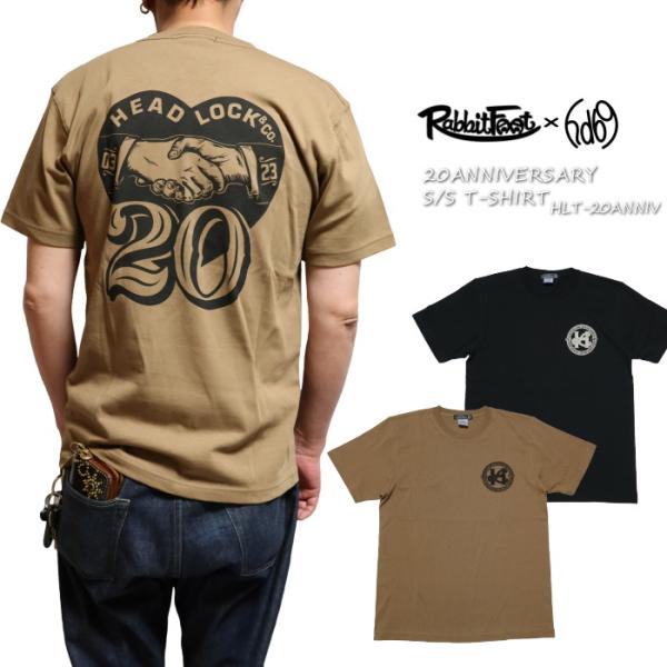 Rabbit Foot×HEAD LOCK 20周年限定オリジナルTシャツ "HD69 20ANNI...