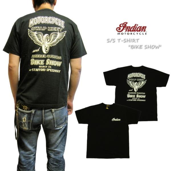 IndianMotorcycle インディアンモーターサイクル Tシャツ"BIKE SHOW" バイ...