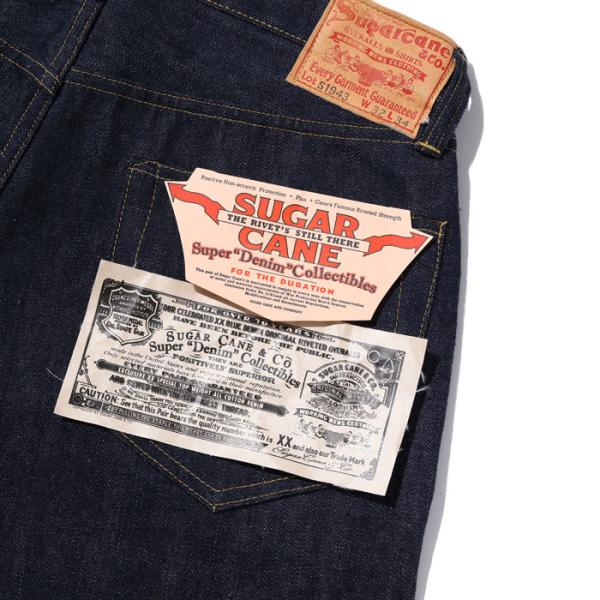 SUGAR CANE シュガーケーン ジーンズ S1943モデル SC49009 大戦モデル ノンウ...