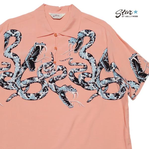 STAR OF HOLLYWOOD スターオブハリウッド 高密度レーヨンプルオーバーシャツ RATT...