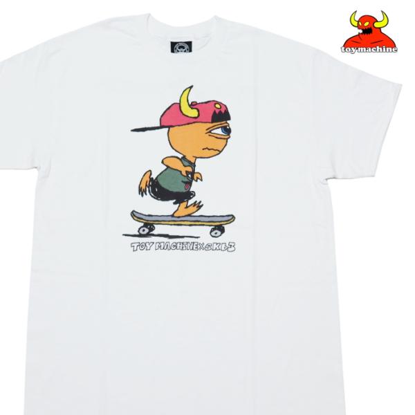 TOY MACHINE トイマシーン sKetChboOok3 コラボTシャツ "SECT CRUI...