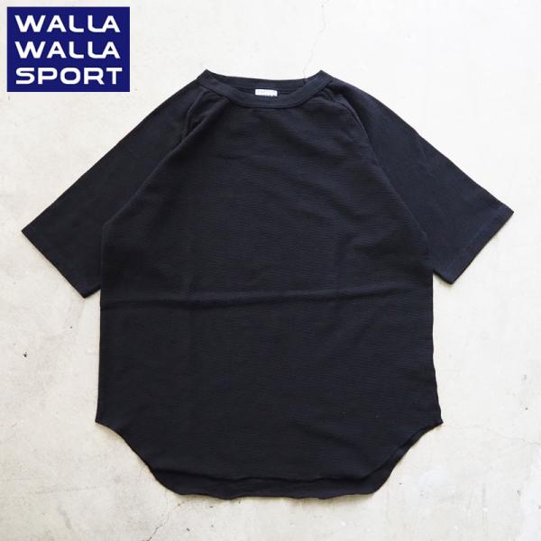 WALLA WALLA SPORT ワラワラスポーツ Tシャツ RIDGE 五分袖 ベースボールTシ...