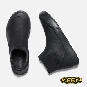 KEEN キーン ブーツ レディース エレナ チェルシー ELENA CHELSEA TRIPLE BLACK 1022030 ブーツ ウィメンズ ショート チェルシーブーツ｜headfoot