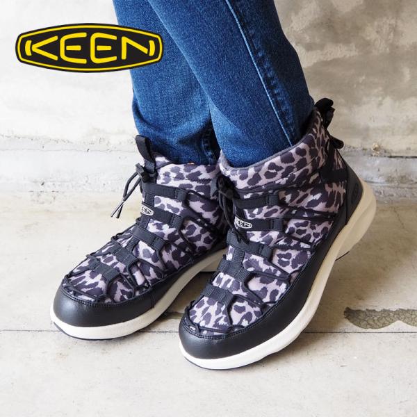 KEEN キーン スノーブーツ レディース ユニーク スニーク チャッカ ツー ウォータープルーフ ...