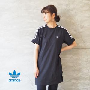 アディダス オリジナルス ワンピース レディース 半袖 adidas Originals ORI TEE DRESS 24347 半袖ワンピース カジュアル｜headfoot