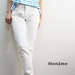 モナーム Moname デニム パンツ ジーンズ ジーパン レディース 41161013 デニムパンツ ロングパンツ テーパード ストレッチ｜headfoot