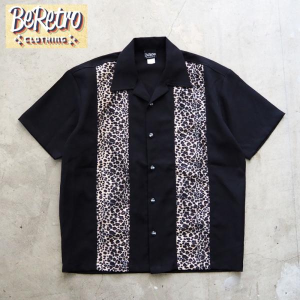 Beretro ベレトロ ボーリングシャツ USA製 BOWLING SHIRT BC2421 メン...