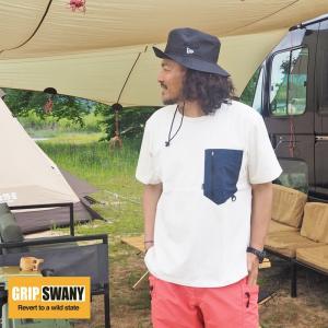 グリップスワニー Tシャツ GRIP SWANY GEAR POCKET T SHIRT GSC-27 メンズ レディース キャンプ ポケット 半袖 半袖Tシャツ ギア｜headfoot