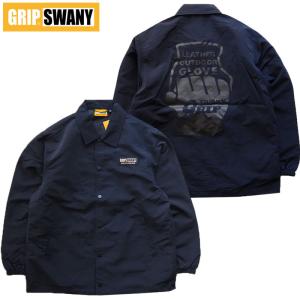 グリップスワニー コーチジャケット GRIP SWANY メンズ GLOVE LOGO COACH JKT GSJ-88 ジャケット コーチ グローブ ロゴ ナイロン