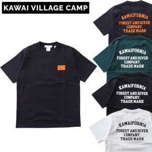 カワイヴィレッジキャンプ USAコットン Tシャツ KAWAI VILLAGE CAMP メンズ レディース 半袖Tシャツ 半袖 キャンプ アウトドア｜headfoot