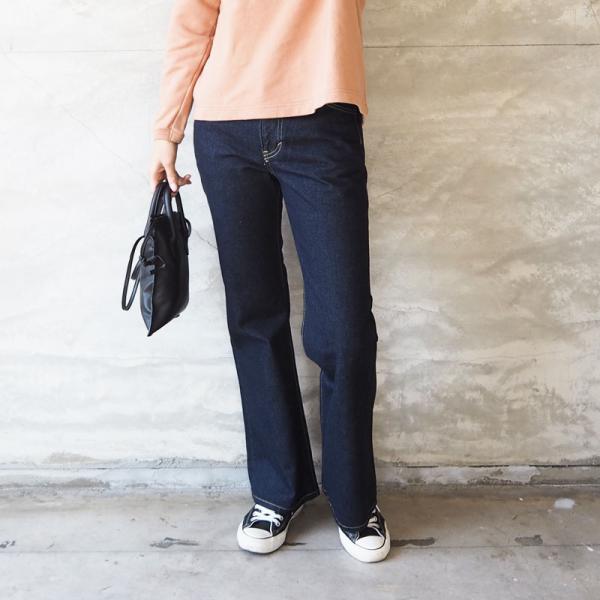 リー デニム レディース Lee STANDARD WARDROBE LEAN FLARE LL26...