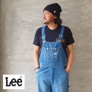 Lee リー オーバーオール デニム メンズ レディース WORK LIGHT WEIGHT OVERALL LM7255 つなぎ オールインワン サロペット｜headfoot