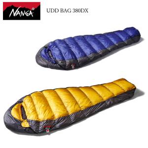 ナンガ NANGA シュラフ 寝袋 UDD BAG 380DX N1U3 メンズ レディース シェラフ レギュラー アウトドア キャンプ 登山 マミー型｜headfoot