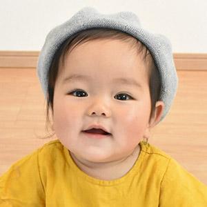 ベレー帽 レディース 帽子 キッズ ベビー コットン100％