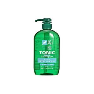 熊野油脂 馬油トニックリンスインシャンプー ポンプ 600ml×1個の商品画像