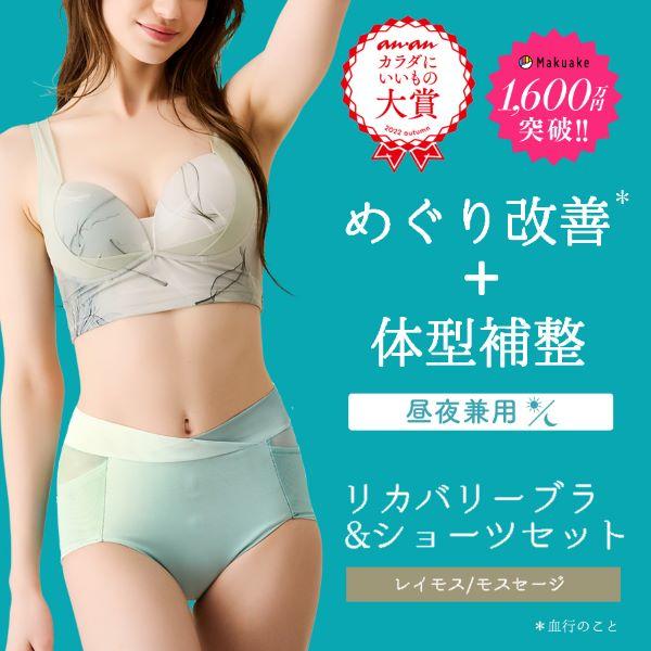 リカバリーインナー リカバリーウェア ナイトブラ ブラジャー ショーツ ガードル セット 通気性 補...