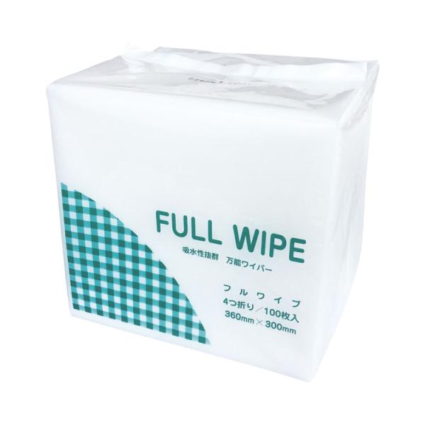 ドライタイプ 清拭タオル FULL　WIPE（フルワイプ） / 100枚入 高齢者・介護・丸三産業