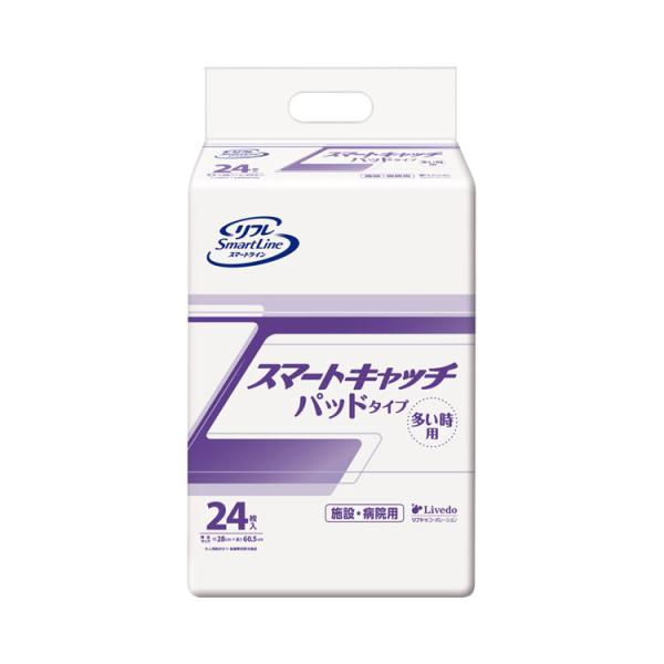 尿取りパッド 紙おむつ スマートキャッチ　パッドタイプ　多い時 / 17805→18085　24枚 ...