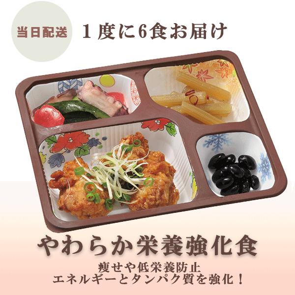 送料無料 MFS 介護食 やわらか栄養強化食 6食分 お試しセット) やわらか 冷凍おかず 宅配弁当...