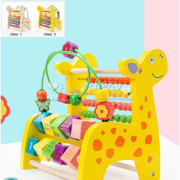 木のおもちゃ 型はめ ギフト 幼稚園 保育園 お祝い キリン パズル 知育玩具 おもちゃ プレゼント
