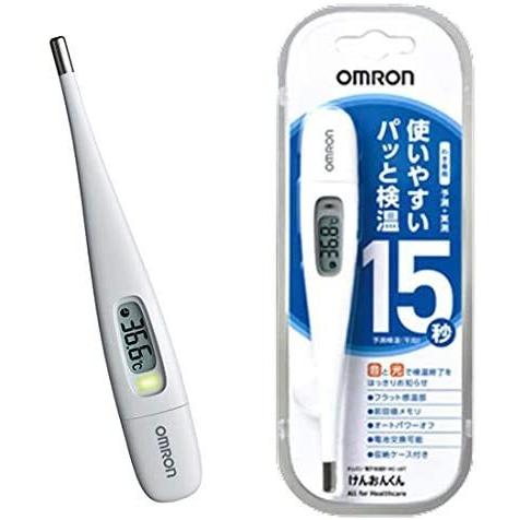 オムロン 電子体温計 けんおんくん わき専用 MC-687 ホワイト omron 管理医療機器