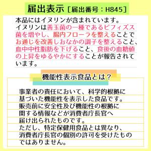 機能性表示食品 イヌリン 500g 水溶性食物...の詳細画像4