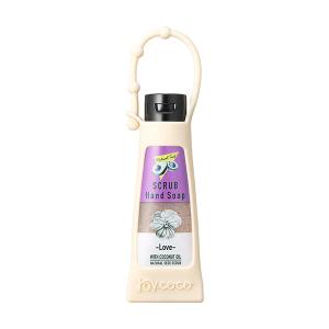 ジョイココ　スクラブハンドソープミニ　ラブ　ストラップ付　30ml - アクシス｜healthy-good