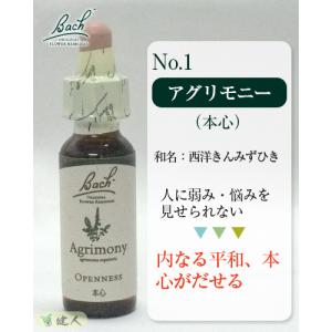 バッチフラワーレメディ アグリモニー  - プルナマインターナショナル  ネコポス対応商品