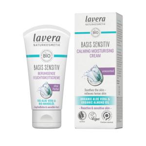 ラヴェーラ　Lavera　ベーシック　カーミング　モイスチャライジングクリーム　50ml - カリス成城｜healthy-good