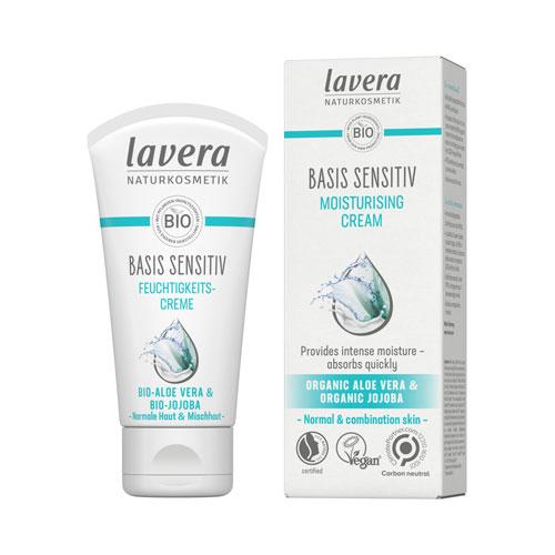 ラヴェーラ　Lavera　ベーシック　モイスチャライジングクリーム　50mL - カリス成城