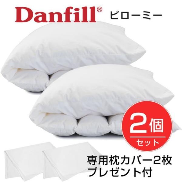 Danfill ダンフィル ピローミー 65cm×45cm JPA013 2個セット 専用カバーAK...