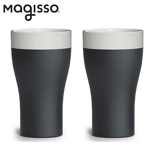 マギッソ　magisso　Cool-ID　タンブラー　２個セット　ホワイトライン - アペックス 送...