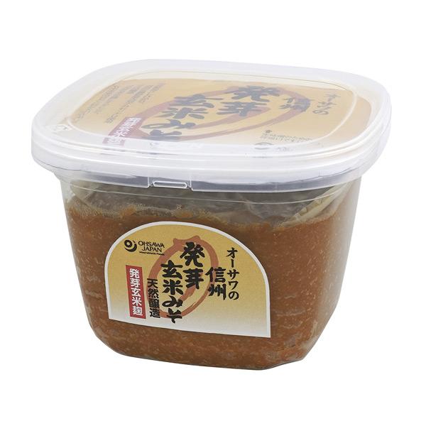 オーサワの信州 発芽玄米みそ 650g - オーサワジャパン