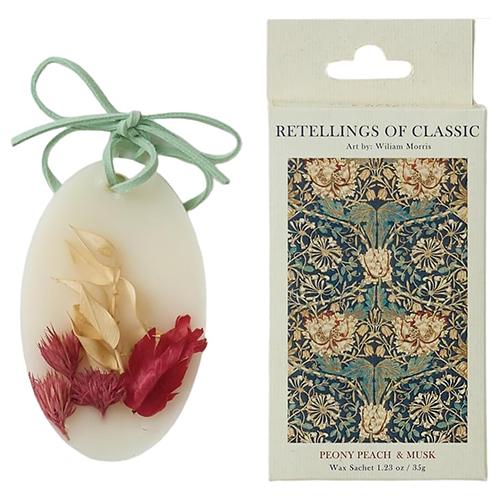 リテリングスオブクラシック ワックスサシェ ハニーサックル（ピオニーピーチ＆ムスク） - 三和トレー...