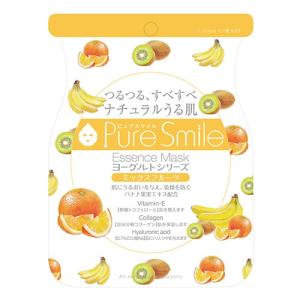 エッセンスマスク ヨーグルトシリーズ ミックスフル−ツ 1枚入  - サンスマイル
