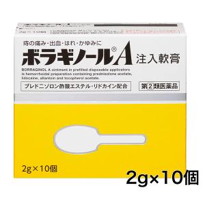 【指定第2類医薬品】 ボラギノールA注入軟膏 2g×10個 - 天藤製薬  [外用痔疾用薬/いぼ痔]｜healthy-good