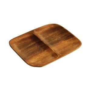 かのりゅう Acacia アカシア 家庭用食洗機対応 木製食器 S17 5 9s 送料無料お手入れ要らず アカシアランチワンプレート