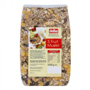 delba(デルバ) ファイブフルーツミューズリー 1kg×10個セット｜healthy-living