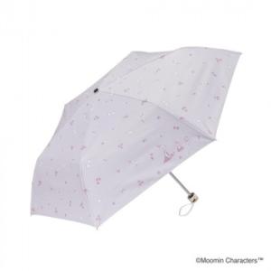 MOOMIN 晴雨兼用傘 折りたたみ傘 50cm リトルミイのりんご狩り ライトピンク S350-0...