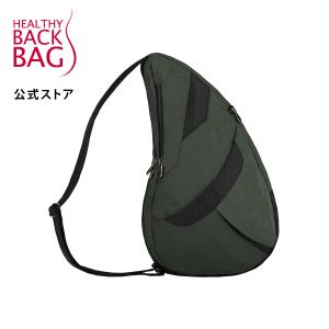 ヘルシーバックバッグ アーバントラベラー Mサイズ ディープフォレスト  面ファスナー ボディバッグ ポケット 軽量 レディース メンズ