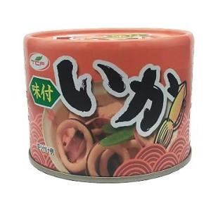 いか味付缶詰 190gx24缶 業務用 イカ缶詰 醤油味 醤油煮 プルトップ缶 まとめ買い おつまみ...