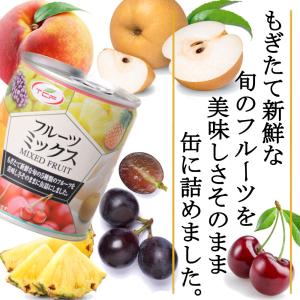 フルーツミックス 缶詰 312g×24缶 5種...の詳細画像1