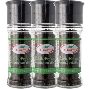 ブラックペッパー ミル付 40gx12個 業務用 黒胡椒 こしょう 黒コショウ