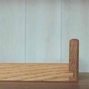 トレー 38cm|全2種類 ナラ 楢材 お盆 ...の詳細画像5