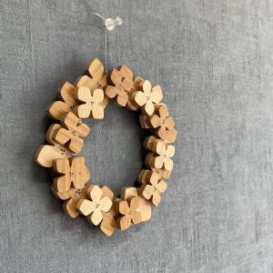 紫陽花(アジサイ)のリース|全2サイズの詳細画像3