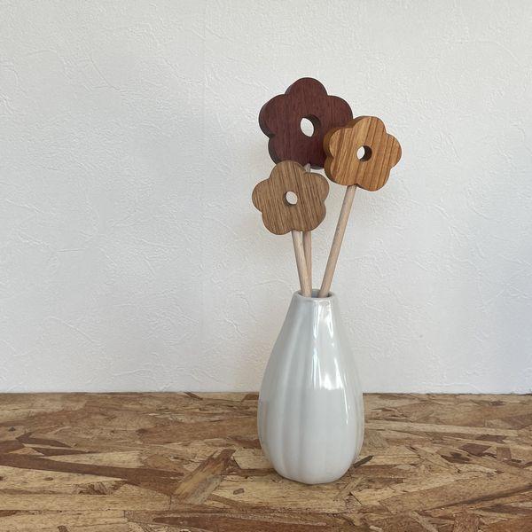 フラワー ピック｜全１２種類 花 桜 桃 オブジェ ガーデンピック 置物 飾り 春 庭 北欧 子供部...