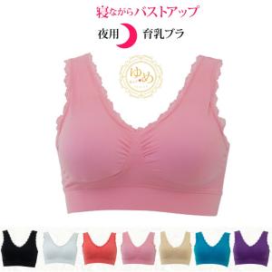 ナイトブラ ゆったり ラクふわブラ 寝ながらバストアップ