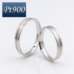 【2本セット】結婚指輪 マリッジリング ペアリング プラチナ 日本製 ha1-5870-2pt-pea｜heart-of-jewelry